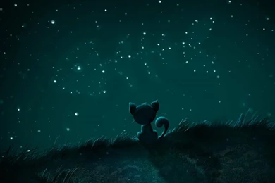 Stars Unusual Colors And This Art Style Have No Idea Wallpapers ...