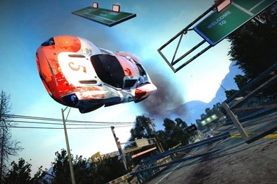 BURNOUT PARADISE Racing Action Race Game Video Wallpapers ...