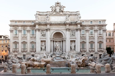 Fendi Unveils Restored Trevi Fountain In Rome