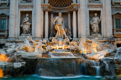 Rome's Trevi Fountain