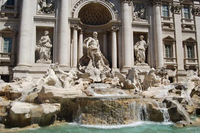 Travel. Rome. Monument. Trevi Fountain HD Wallpapers. 4K Wallpapers