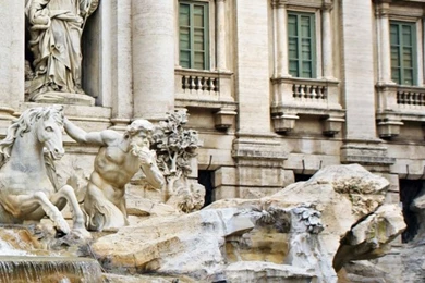 Wallpapers Trevi Fountain Iphone 640x960