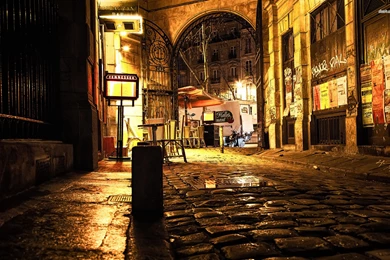 Paris Streets Desktop Wallpapers