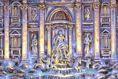 640x1136 Trevi Fountain Rome Italy Iphone 5 Wallpapers