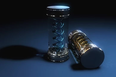 Resident Evil, DNA, 3D, T Virus :: Wallpapers