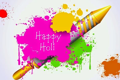 Happy Holi Color Splash HD Wallpapers