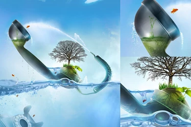 1280x800 Water Phone Desktop PC And Mac Wallpapers