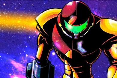 A Samus Wallpapers My Friend Made. : Metroid