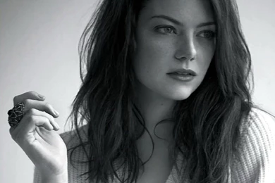 Emma Stone Wallpapers Black And White