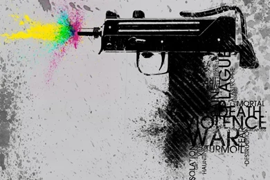 Guns Text Graffiti Weapons 1600x1200 Wallpapers High Quality ...