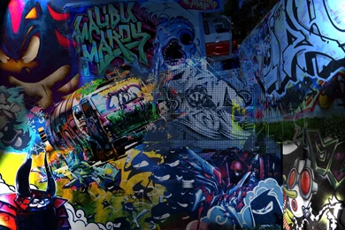 DeviantArt: More Like Graffiti Wallpapers By Gracegg