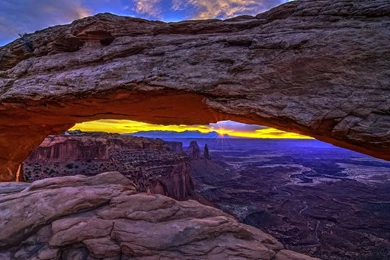 Arches National Park Near Moab Utah Desert Landscape Mountains ...