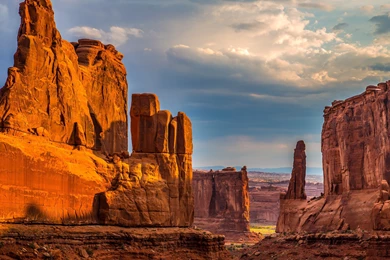 Download HD Rock, Landscape, Rock Formation, Arches National Park ...