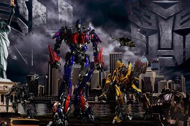 Transformers Movie Optimus Prime And Bumblebee Age Of Extinction ...
