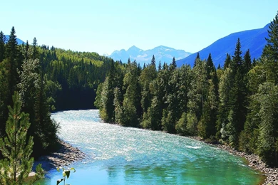 Mountain River Wallpapers HD E4T