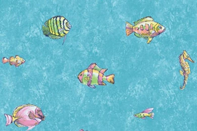 Candice Olson Blue Under The Sea Wallpapers