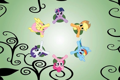 My Little Pony, Friendship Is Magic Wallpapers Hugs By C H ...