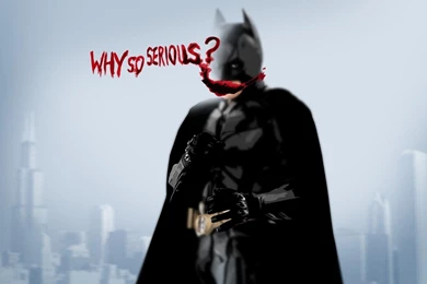 Batman Typography The Dark Knight Why So Serious? Wallpapers