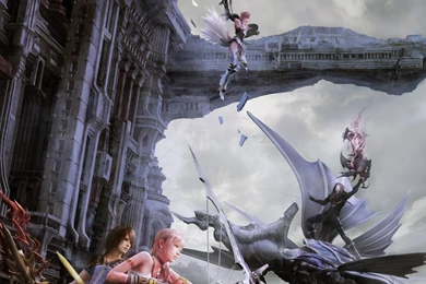 Final Fantasy XIII 2 Artwork Final Fantasy FXN Network