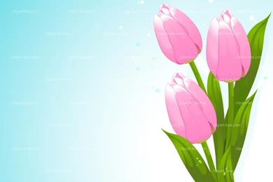 CLIPART TULIP BACKGROUND