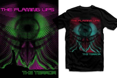 The Flaming Lips   'The Terror' T shirt Designs   Russell Hardman ...