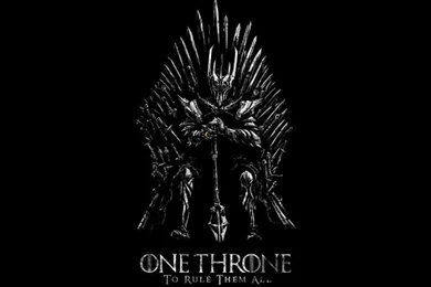 Game Of Thrones Iron Throne Sauron The Lord Of The Rings 1280x1080 ...