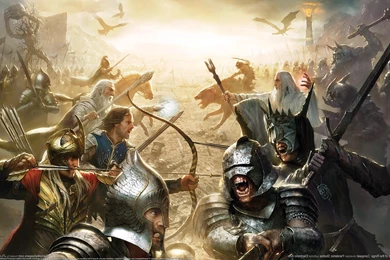 The Lord Of The Rings, Video Games, Saruman, Aragorn, Gondor, Ents ...