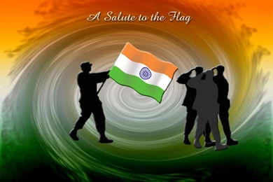Salute To Indian Flag Wallpapers