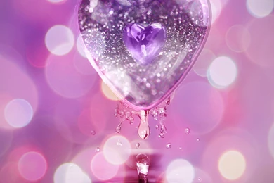 Pink Heart Glitter By Monamalik On DeviantArt