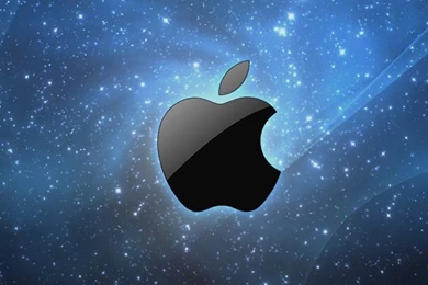 Galaxy Apple Logo iPhone Wallpapers