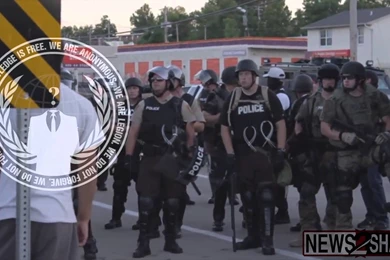 Anonymous Threatens KKK And Ferguson Police   YouTube
