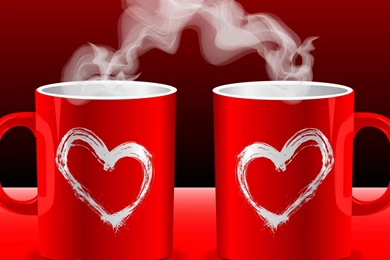 Red Hearts Wallpaper Backgrounds