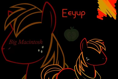 Neon Big Macintosh Backgrounds By JudgementMaster On DeviantArt