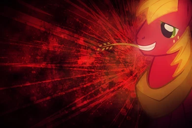 Big Macintosh Red Neon Backgrounds   Big Macintosh Wallpapers ...