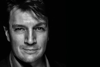 Download Wallpapers 2560x1080 Nathan Fillion, Brunette, Face ...