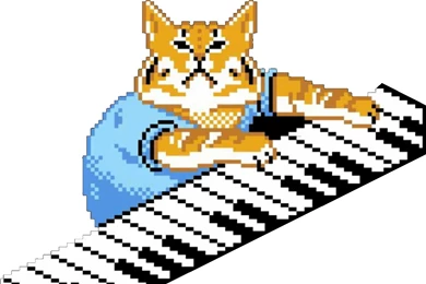 Aca Los Que Quieran POLERAS KEYBOARD CAT