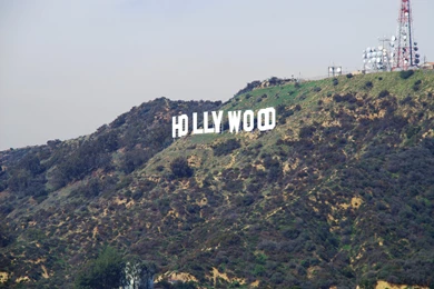 The Hollywood Sign On Mt. Lee : Travel Wallpapers And Stock Photo