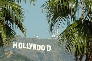 The Hollywood Sign Taken From The Hollywood And Highland Complex ...