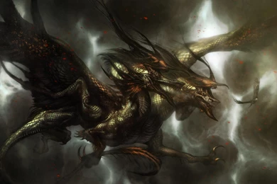 Gunner Fantasy Creatures Dragon Horses Wings HD Wallpapers ...