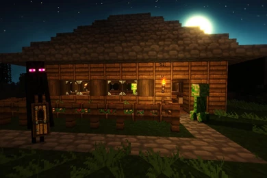 Minecraft House HD Wallpapers Download