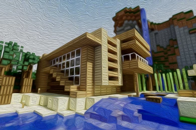 Minecraft Modern House By Djolanderr On DeviantArt