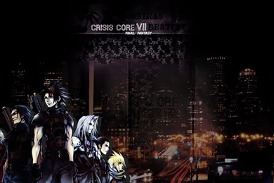 Crisis Core Final Fantasy Anime Manga Hd Wallpapers   (