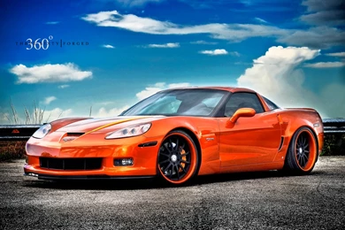 Corvette Z06 On 360 Forged Wheels Wallpapers In 1680x1050 Resolution
