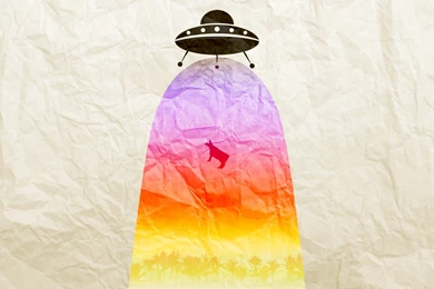 Download The Abducting Cow Wallpaper, Abducting Cow iPhone ...