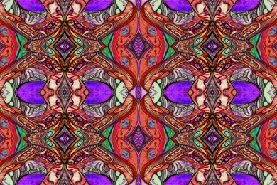 Abstract Flower Print >> HD Wallpaper, Get It Now!