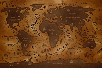 Map Of Dreamland Wallpapers