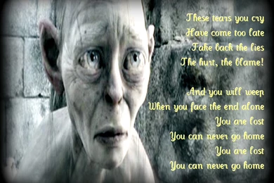 Middle Earth And Beyond Wallpapers: Gollum
