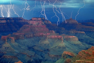Download Backgrounds   The Gathering Storm, Grand Canyon National ...