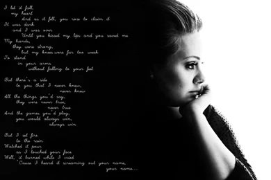 Download Wallpapers 2560x1600 Adele, Girl, Lyrics, Poems, Thoughts ...