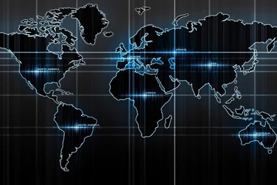 Continent Map Digital Art World Map HD Wallpapers, Desktop ...